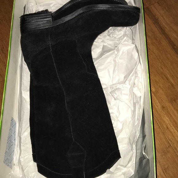 Sam Edelman Black Suede Boots - Picture 3 of 3